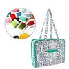 Waterproof Embroidery Thread Storage Bag with Multiple Compartment Designs for Sewing Supplies
