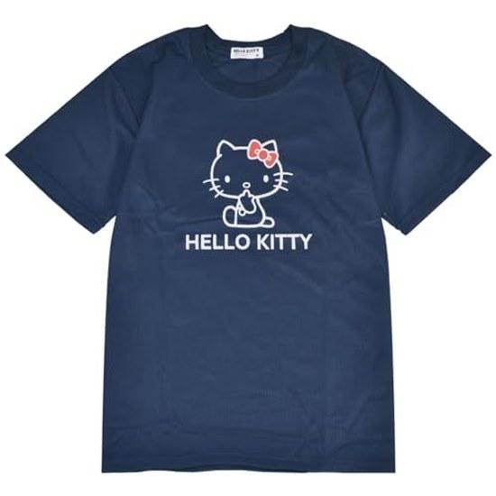 Yoshida Yu Hello Kitty T-shirt Half Pants Set Sleeve Loungewear Drawstring Sanrio Characters