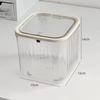 Transparent storage box, laundry bead storage box, storage container for hair rings and hair clips, desktop miscellaneous box