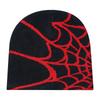 Spider Web Warm Knitted Jacquard Beanie Hat Outdoor Wool Cold Cold Unisex Cold Hat