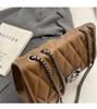 2024 Women's Retro Diamond Lattice Chain Crossbody Bag - Fashionable Small Square Shoulder Bag