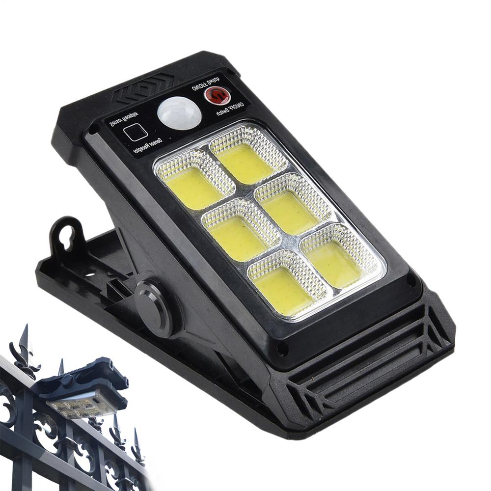 

Solar Lights For Outside 1200 Mah Battery Motion Sensor Waterproof Clip On Solar Motion Lights Outdoor For Walkway Backyard