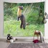 Cute Mink Animal Decorative Tapestry Home Wall Living Room Office Decorative Tapestry