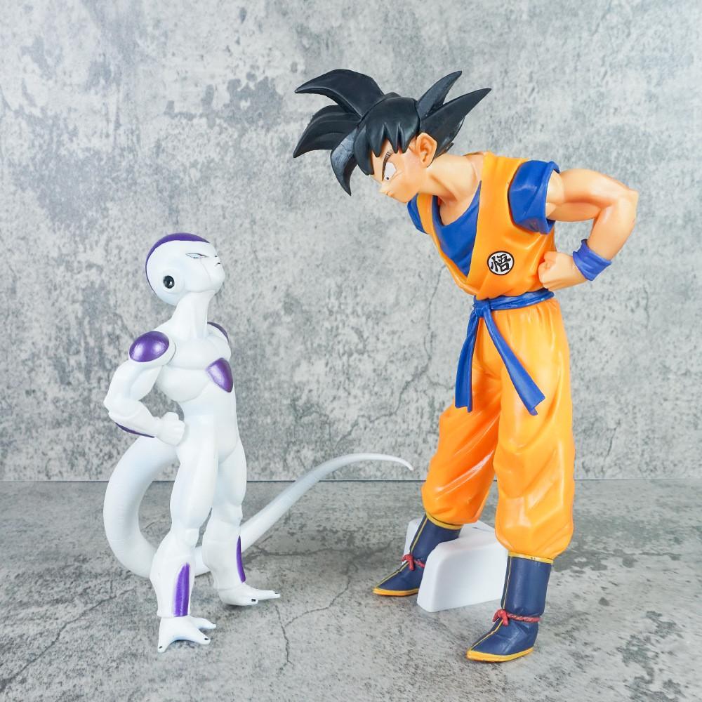 Dragon Ball Goku And Frieza Pvc Model Set For Collectors And Desk Decor