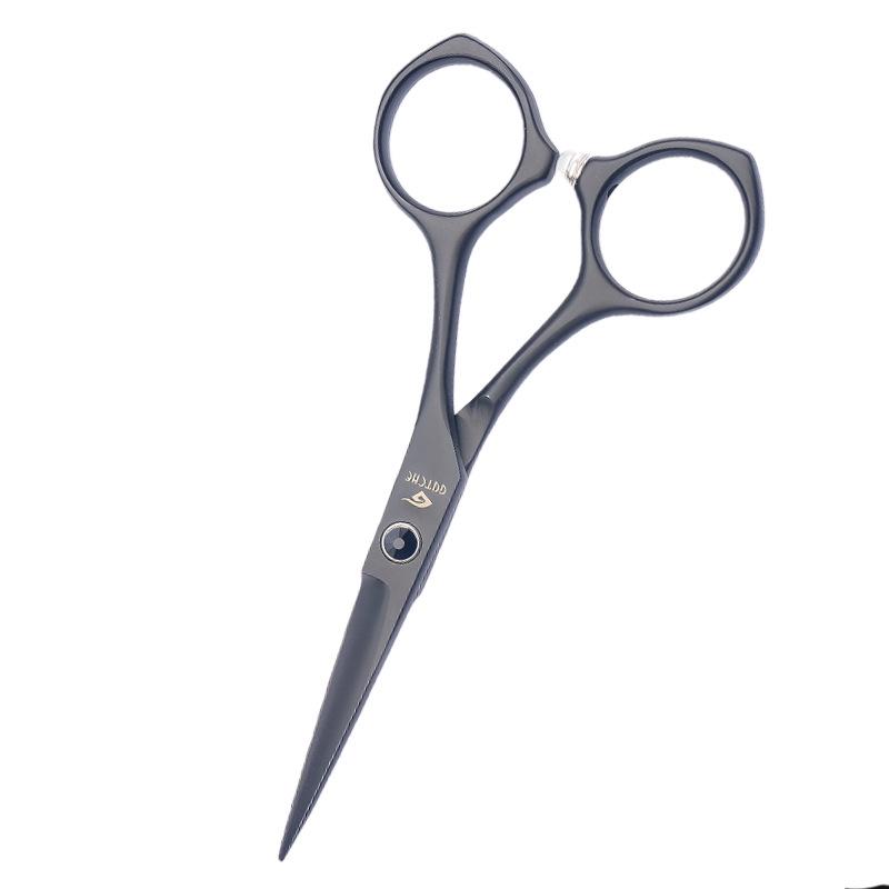 4.5-inch Serrated Stainless Steel Fishing Line Scissors, Black