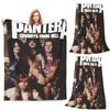 US Pantera Band Dimebag Darrell Poster Decken Fleece Sofa Überwurfdecke Multifunktion für Zuhause Schlafzimmer Reisen Überwürfe Steppdecke