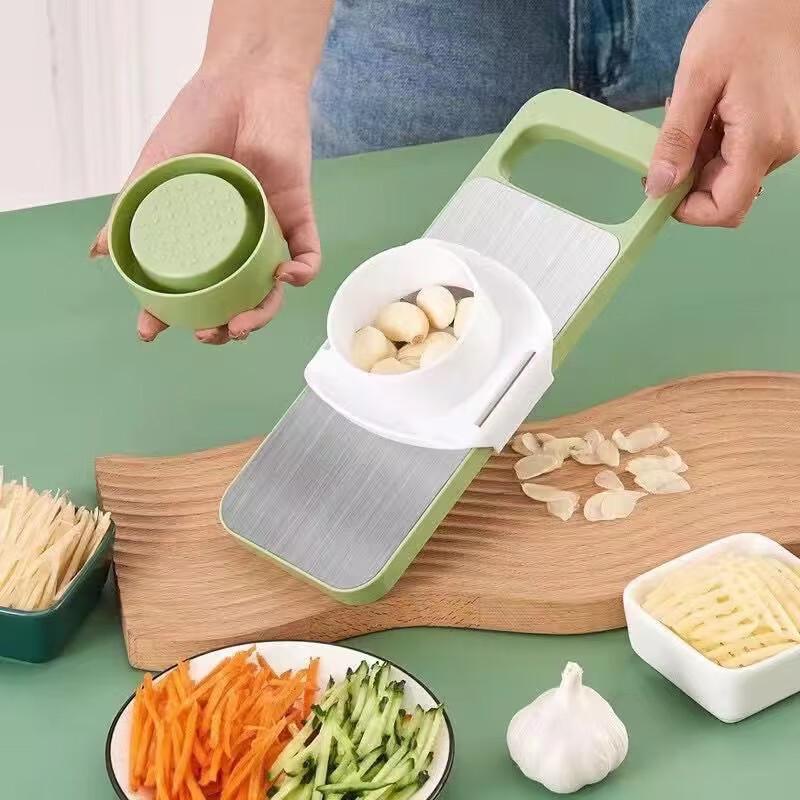 Multi-functional Vegetable Slicer Shredder 6-Piece Set