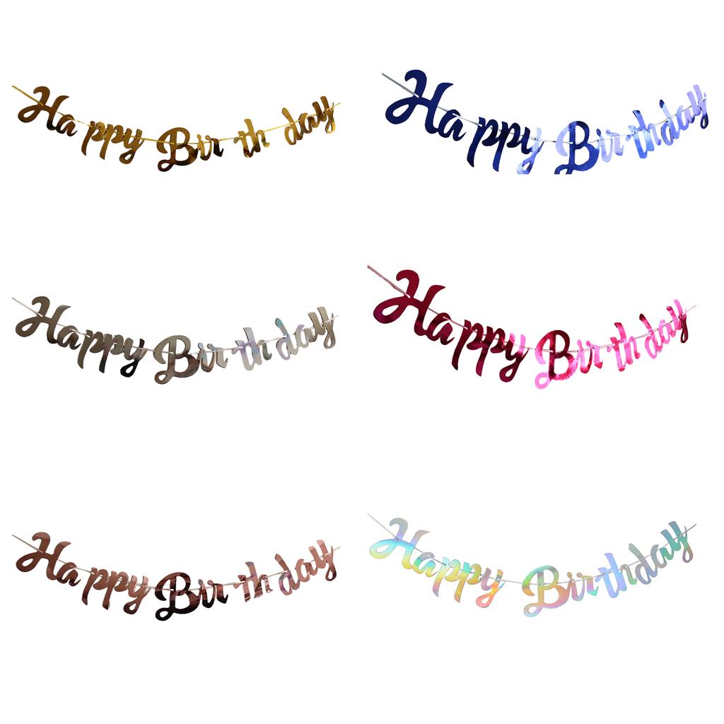 Happy Birthday Banner Birthday Banner Birthday Decorations Happy Birthday Decorations For Birthday Party