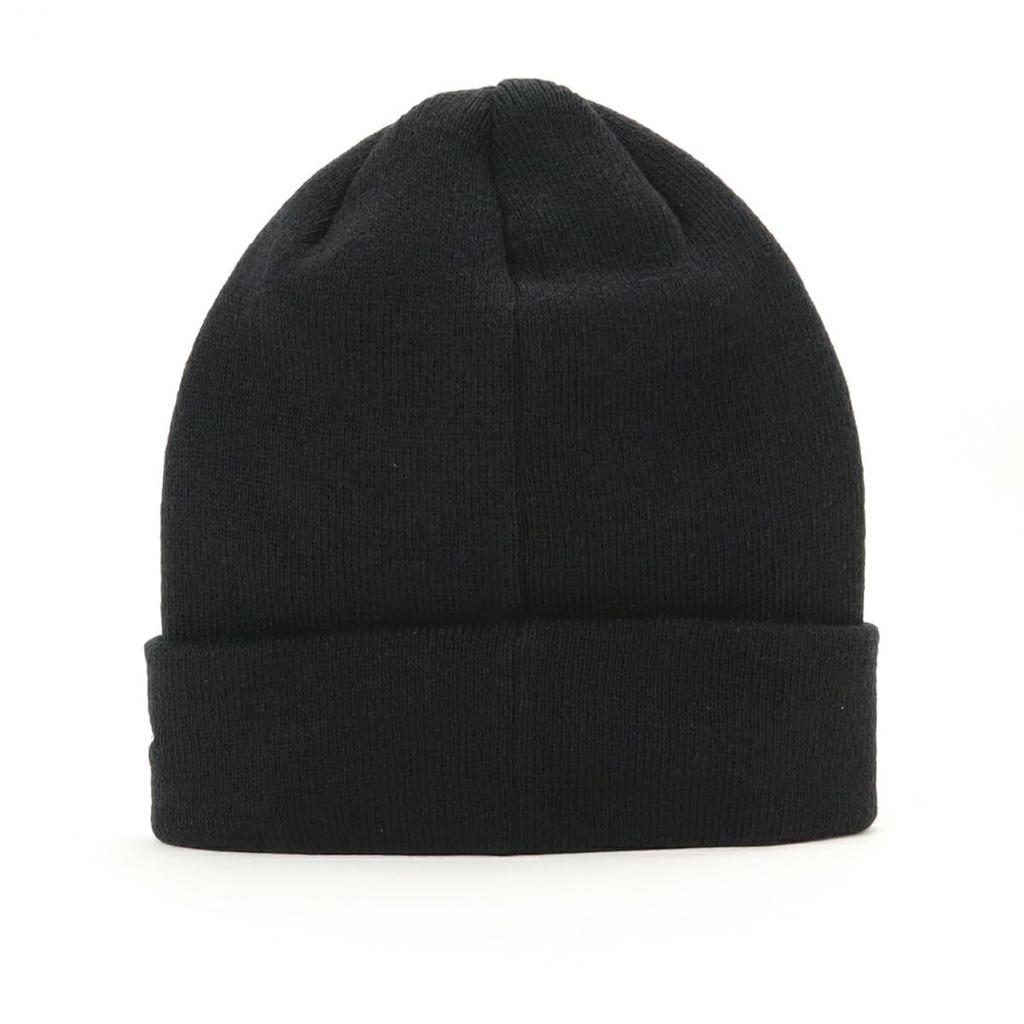 New Era Basic Cuff Knit Black White Flag