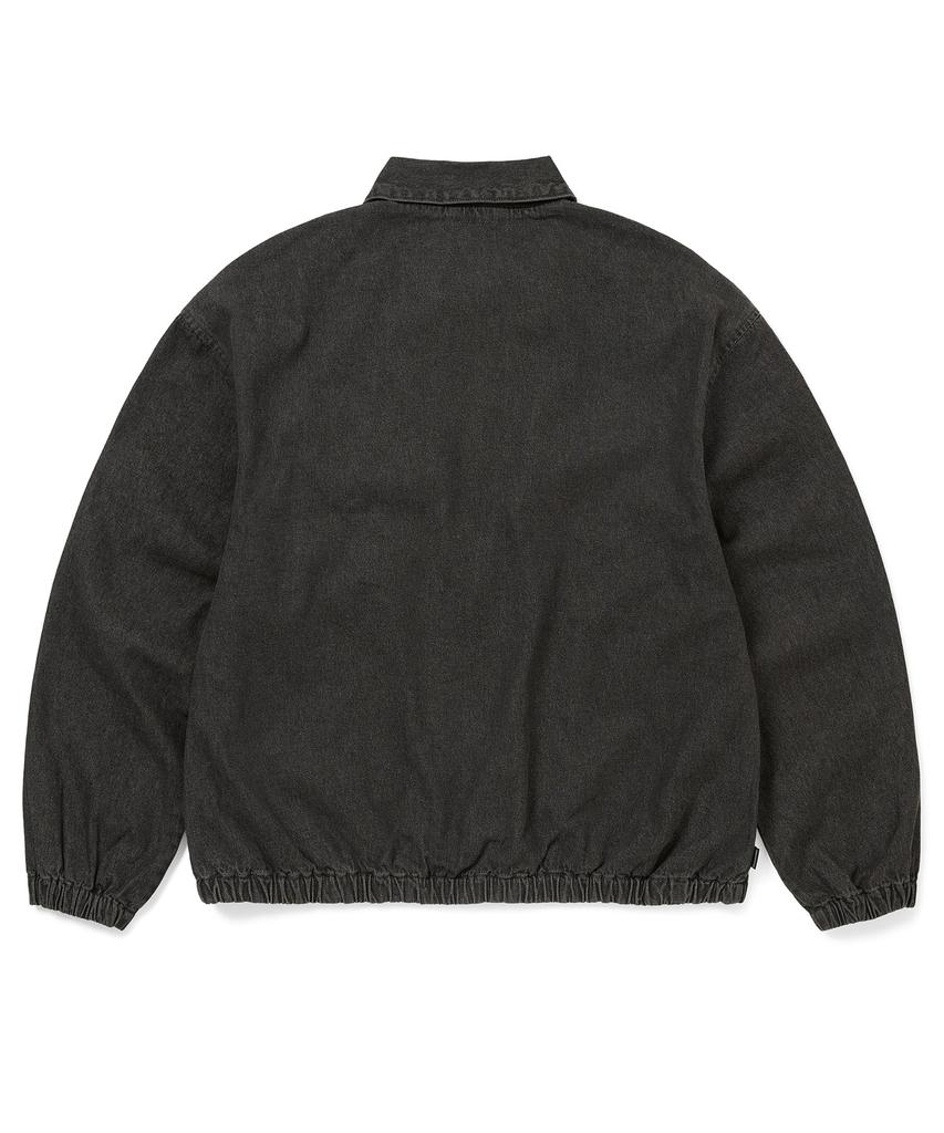 THISISNEVERTHAT Denim Blouson Jacket Dark Brown