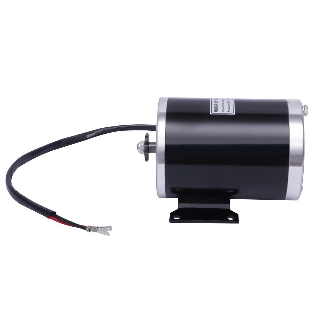 48V 1000W Brushed Motor Kit, 4.5N.M Torque Electric Bike Conversion Kit with Controller & Throttles with LED Display, Infinitely