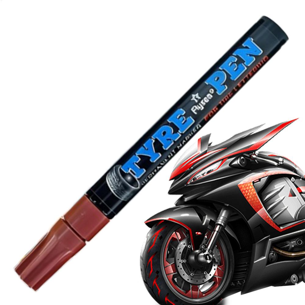 Car Tire Letter Pen Erasable Weatherproof Non-Fading Quick Dry Tyre Drawing Marker Wheels Paint Tires Drawing Pen For Vehicle