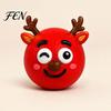 DIY Face Changing Toy 1/5Pcs Christmas Stress Relief Toy, Reindeer Snowman Ball with Balls Detachable Expression Accessory, Soft Squeeze Sensory Party