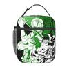 Custom Zoro O-One P-Piece Anime Portable Lunch Boxes for Women Multifunction Thermal Cooler Food Insulated Lunch Bag Office Work