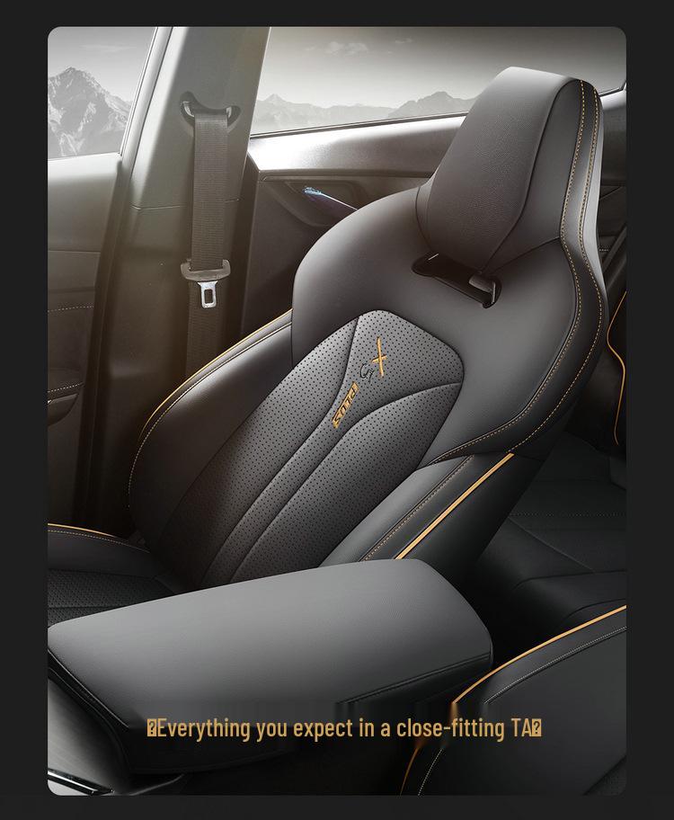 Changan X5 PLUS Leather Car Seat Cushion Cover for Five-Seater