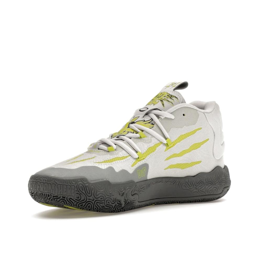 Puma MB.03 Chino Hills Unisex Sneakers Grey Feather-Grey Lime-Smash 379235-01