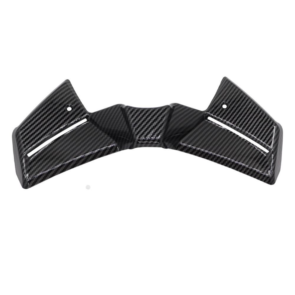 Abtriebs-Add-on Frontspoiler-Kit Hochgeschwindigkeitsfahrt Schwarz, Wassertransferdruck ABS Eisenkonstruktion Für MT-09 2025-2025