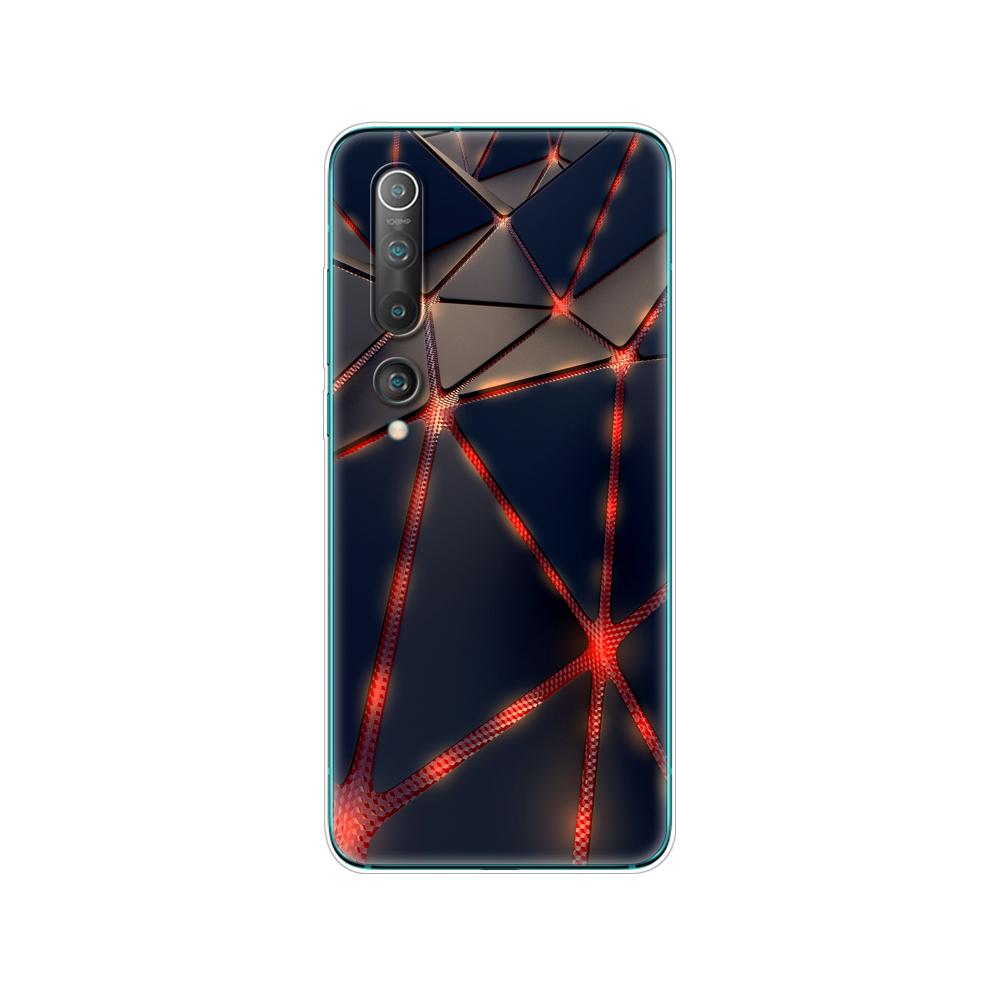 Silicon Case For Xiaomi Mi 10 Case Soft TPU Back Phone Cover For Xiaomi Mi 10 Pro Mi10 Etui 6.67" Full Protection Coque Bumper