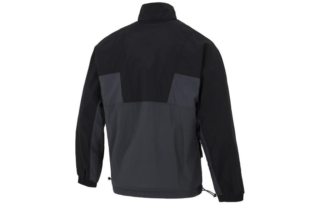 Adidas Jackets Men's Black Stand Collar Moderate HE9929