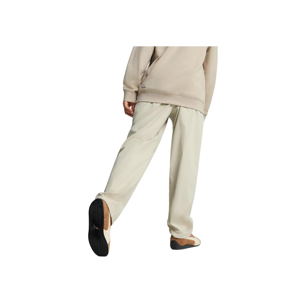 Puma Solid Color Loose Fit Straight Leg Cargo Pants Men pants Desert-Dust 629683-68