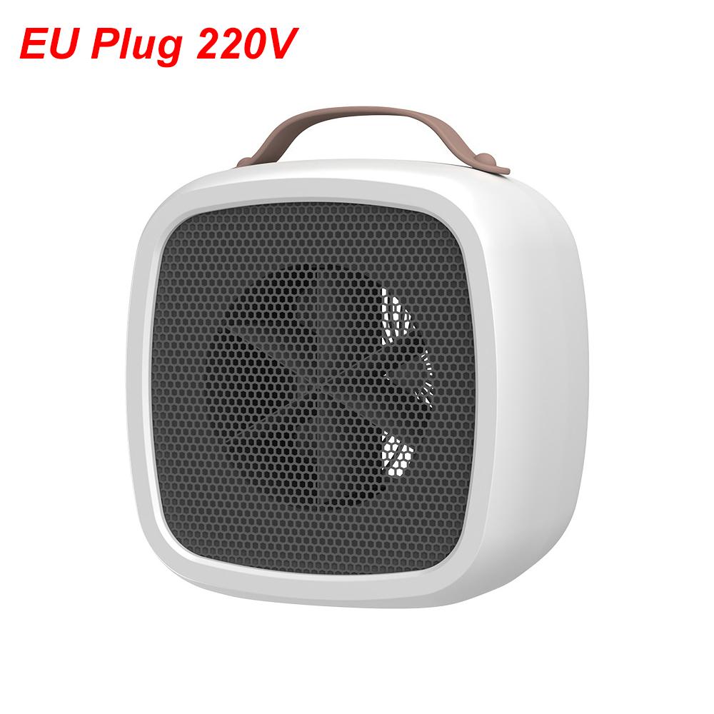 Fan Heater Portable Small Hot Air Blower 500W Heating Fan Fast Heating Lightweight Desktop Mini Space Heater for Home Office