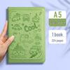 Large Cartoon Embossed Soft Cover Notebook - A5/A6 College Planner Diary