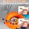 Portable Multipurpose Drill Bit Handheld Drill Bit Sharpener for Angle Grinders Fits Older Drill Bits from 2mm to 13mm Diameter 1-Piece Sharpener,