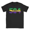 Leisure Mardi Gras 504 TShirt Unisex Crewneck Cotton T Shirt  Short Sleeve Tee Shirt Summer Tops