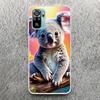 Koala Kawaii Cute Animal Print Soft Case for Xiaomi Redmi Note 14 13 12S 11S Phone Shell 10 Pro Plus 11E 11T 12 11 10S 5G Cover