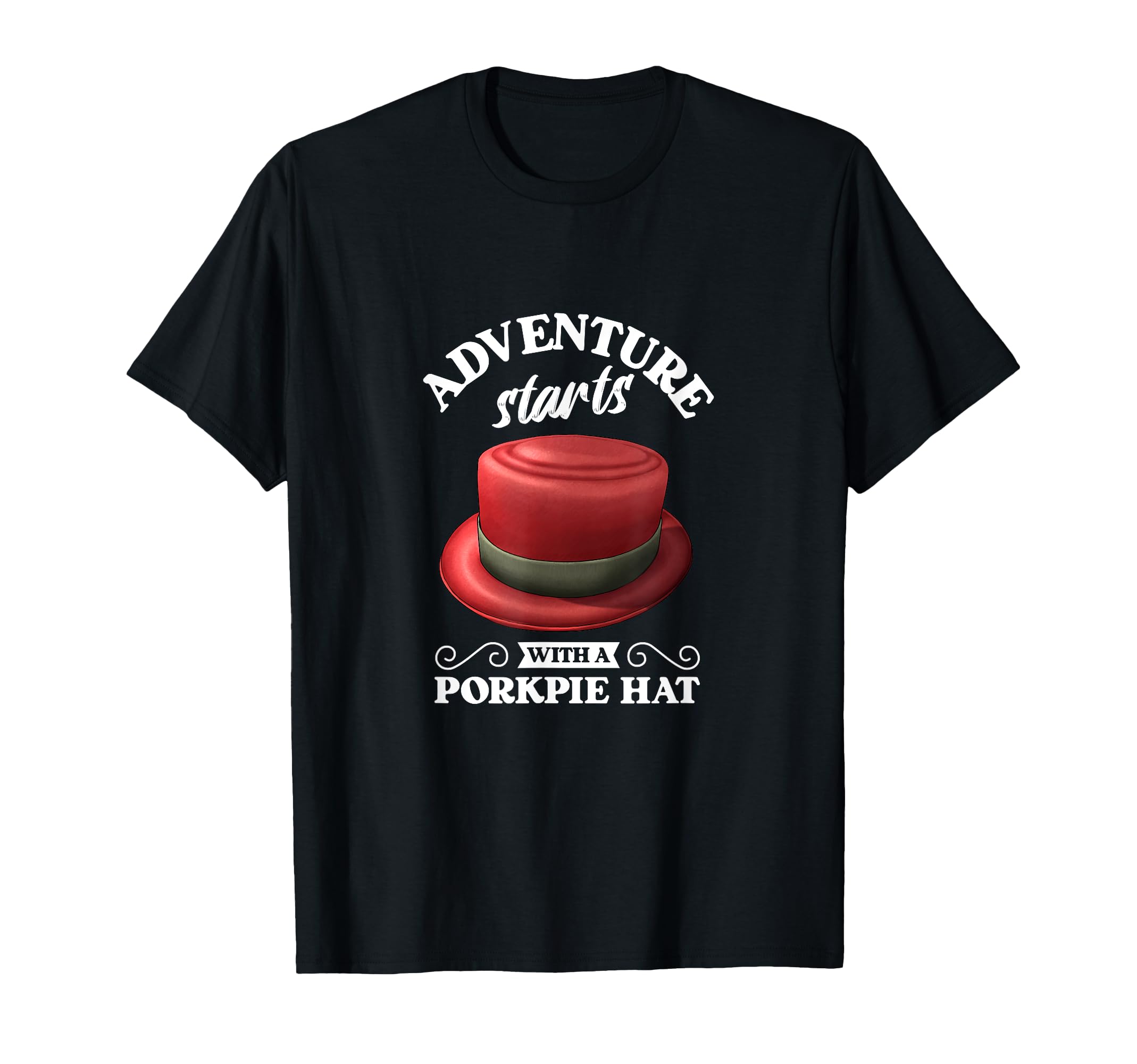 

Pork Pie Hat T-Shirt чёрный