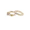 Sun and Moon Couple Rings European and American Niche Design Tyndall Sun Moon Adjustable Trendy Rings for Men and Women