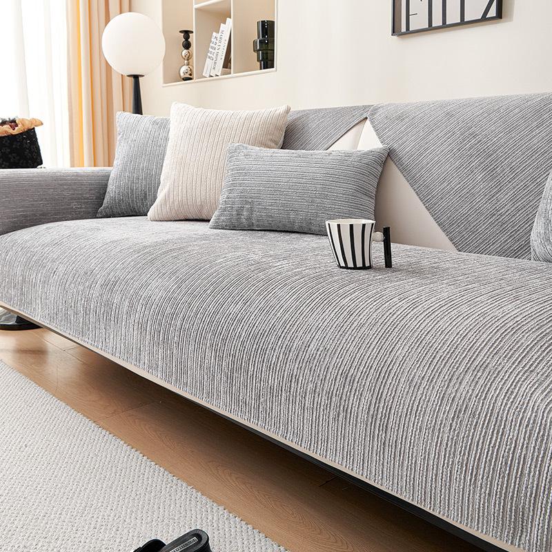 Yunshui Chenille Waterproof To Prevent Leakage of Urine Sofa Cushion Anti-Scratching Four Seasons Universal Non-Slip Living Room Straight Row