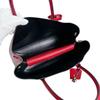 PRADA Safiano 2 way bag Handbag Cowhide Red Women BN2775 Used