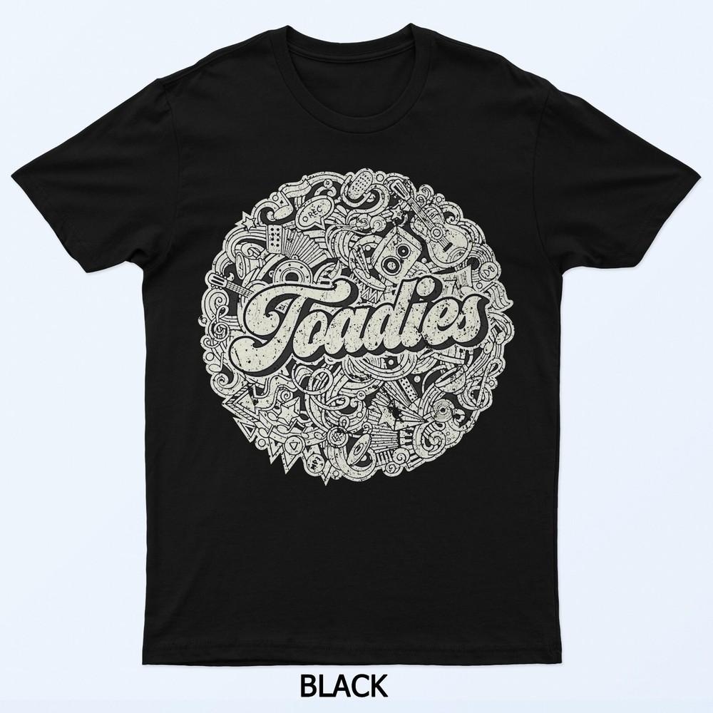 

Винтажная футболка New Circle Toadies Music Retro Band 90-х S