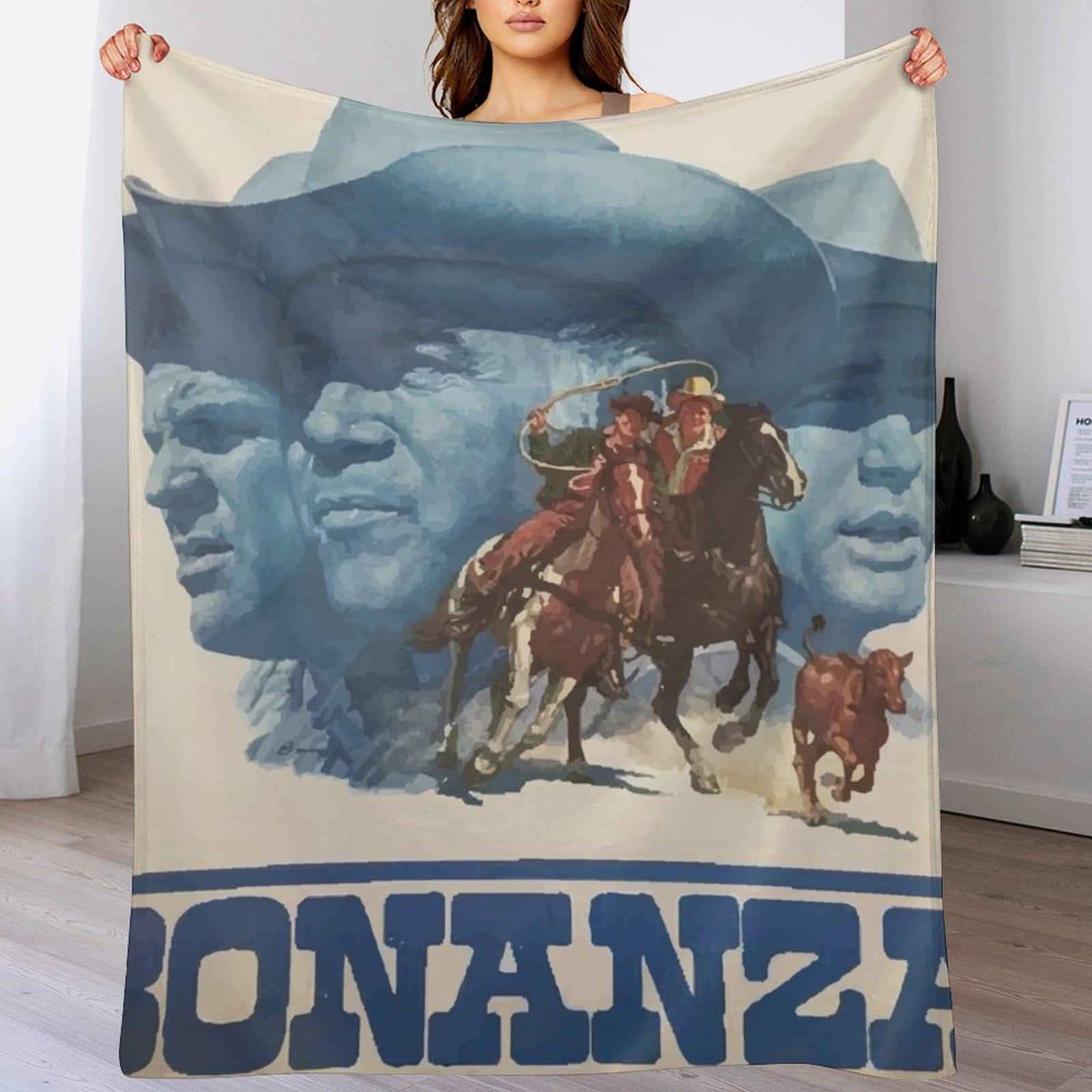 

PAPER BONANZA POSTER Throw Blanket Soft Warm Blanket Gift for Men Women Adults 102x76cm(40x30in)