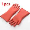 12KV High Voltage Electrical Insulating Gloves Anti-electricity Protect Professional Rubber Electrician Safety Gloves Work Tools