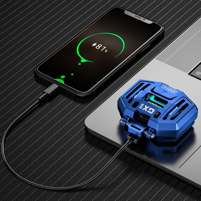Nový produkt Mechanical Metal Sense TWS Noise Reduction Delay Bezdrátová Bluetooth 5.3 sluchátka