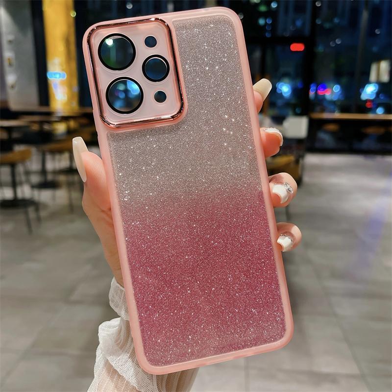 Třpytivé čiré silikonové měkké pouzdro pro Xiaomi Redmi Note 12 Pro Plus 4G 5G Ochranné sklo objektivu Zadní kryt na Note12 12pro Redmi12