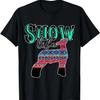 Show Life Livestock Lamb Show Market Sheep Aztec Serape T-Shirt