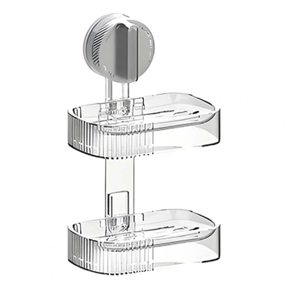 Soap Storage Rack Soap Box Suction Cup Soap Tray Holder for Easy Bathroom Organization Wall Mount No Drilling Needed