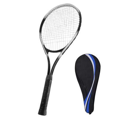 27 Inch Tennis Racket Single Tennis Racquet Beginner Competition Training Set with Carry Bag for