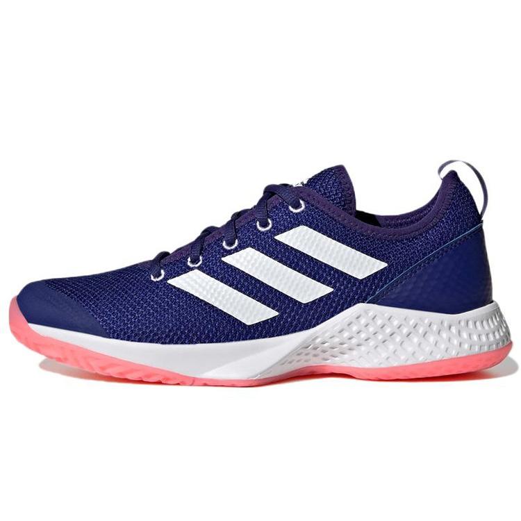 (WMNS) adidas CourtFlash  Purple White Pink  Women s GZ0707 EU 36