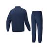Skechers Basic Sports Series Simple Comfortable Solid Color Casual Sports Suit Men suits P425M174-002Z