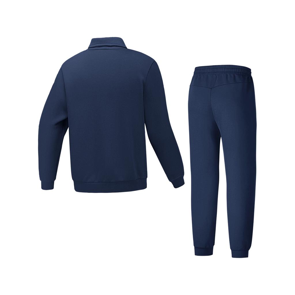 Skechers Basic Sports Series Simple Comfortable Solid Color Casual Sports Suit Men suits P425M174-002Z