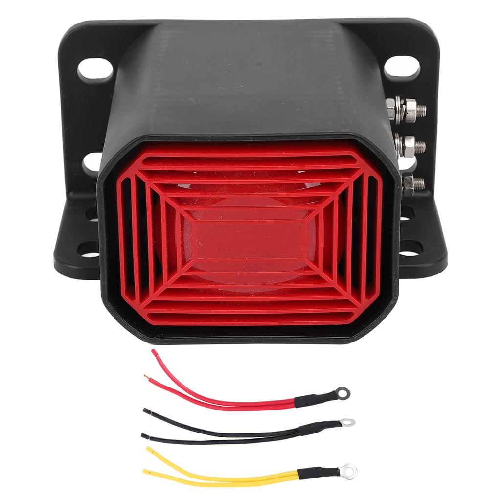 Truck Backup Alarm 112dB Water Resistant Car Reverse Buzzer Warning Alarm Horn for Excavator Trailer Forklift DC12V To