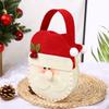 Christmas Eve Apple Double-Sided Tote Bag - Cute Candy Gift Bag