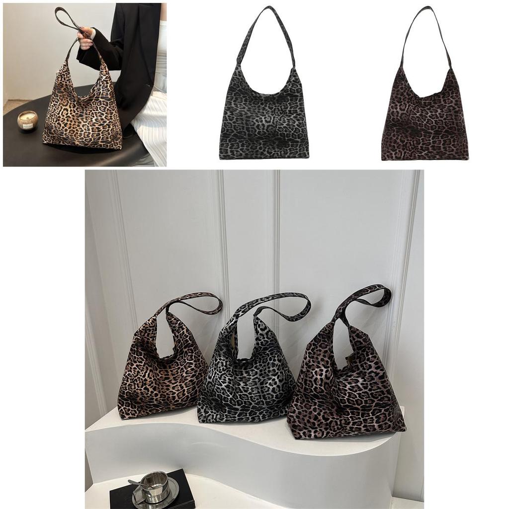 Trendy Chic Leopard Print Handheld Tote Bag For Stylish Women Perfect For Daily Use
