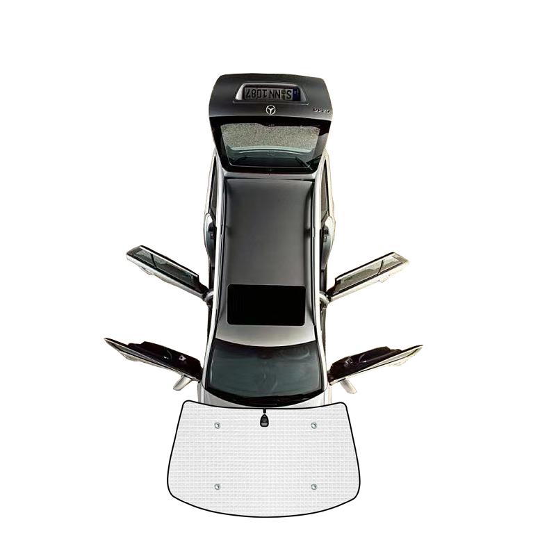Full Cover Sunshades for Honda Civic 11th Gen FE FL Sedan ~ Car Accessorie Windshield Curtain Rear Side Window Visor Mat