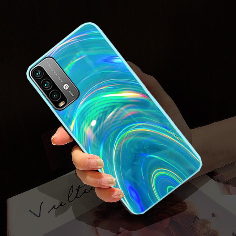 Pouzdro na telefon Samsung Galaxy A52 Glitter Bling Aurora Gradient Pouzdro na telefon Samsung Galaxy A52 A52S A 52 5G měkký silikonový ochranný TPU kryt