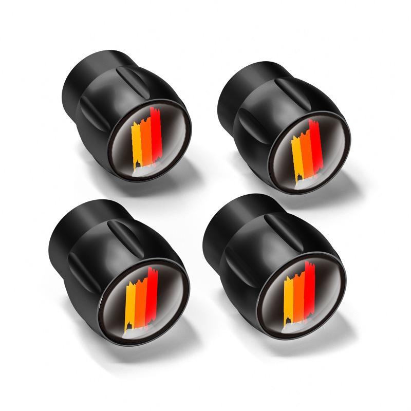 Universal Aluminum Alloy Tire Valve Stem Cap for BMW & Mercedes-Benz